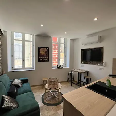 Le Medieval - Clim - Lave Linge - Cite דירה *