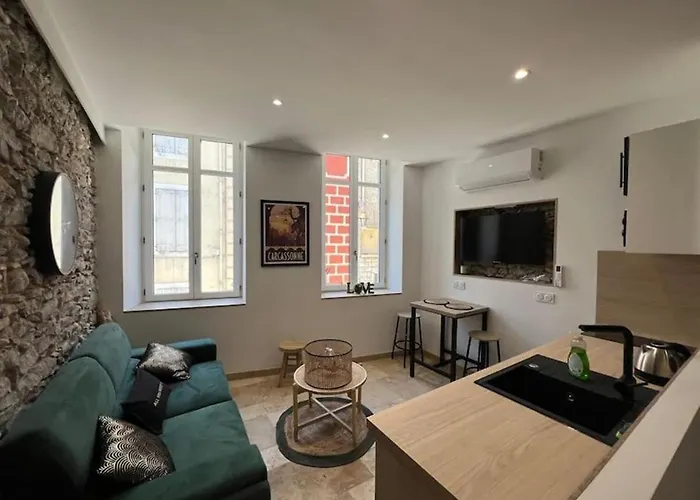 Le Medieval - Clim - Lave Linge - Cite Apartmán *